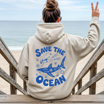 Save The Ocean Hoodie V10