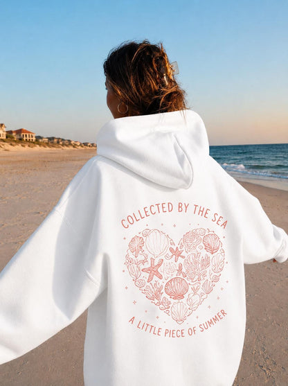 Coral Heart Hoodie