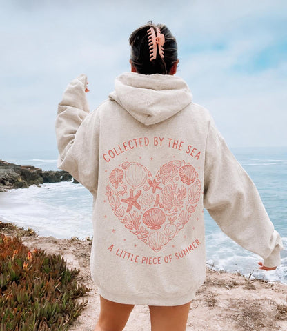 Coral Heart Hoodie