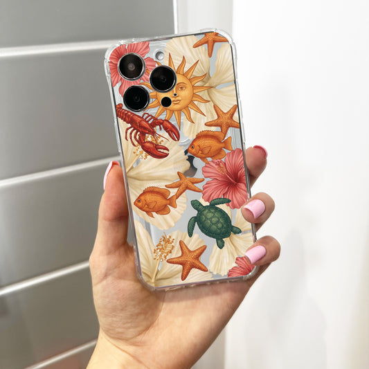 Summer Ocean Clear Case