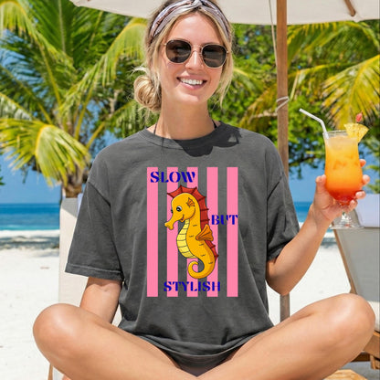 Slow But Stylish Seahorse Shirt