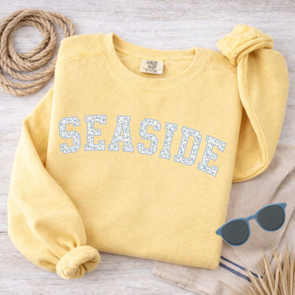 Seaside Floral Sweatshirt