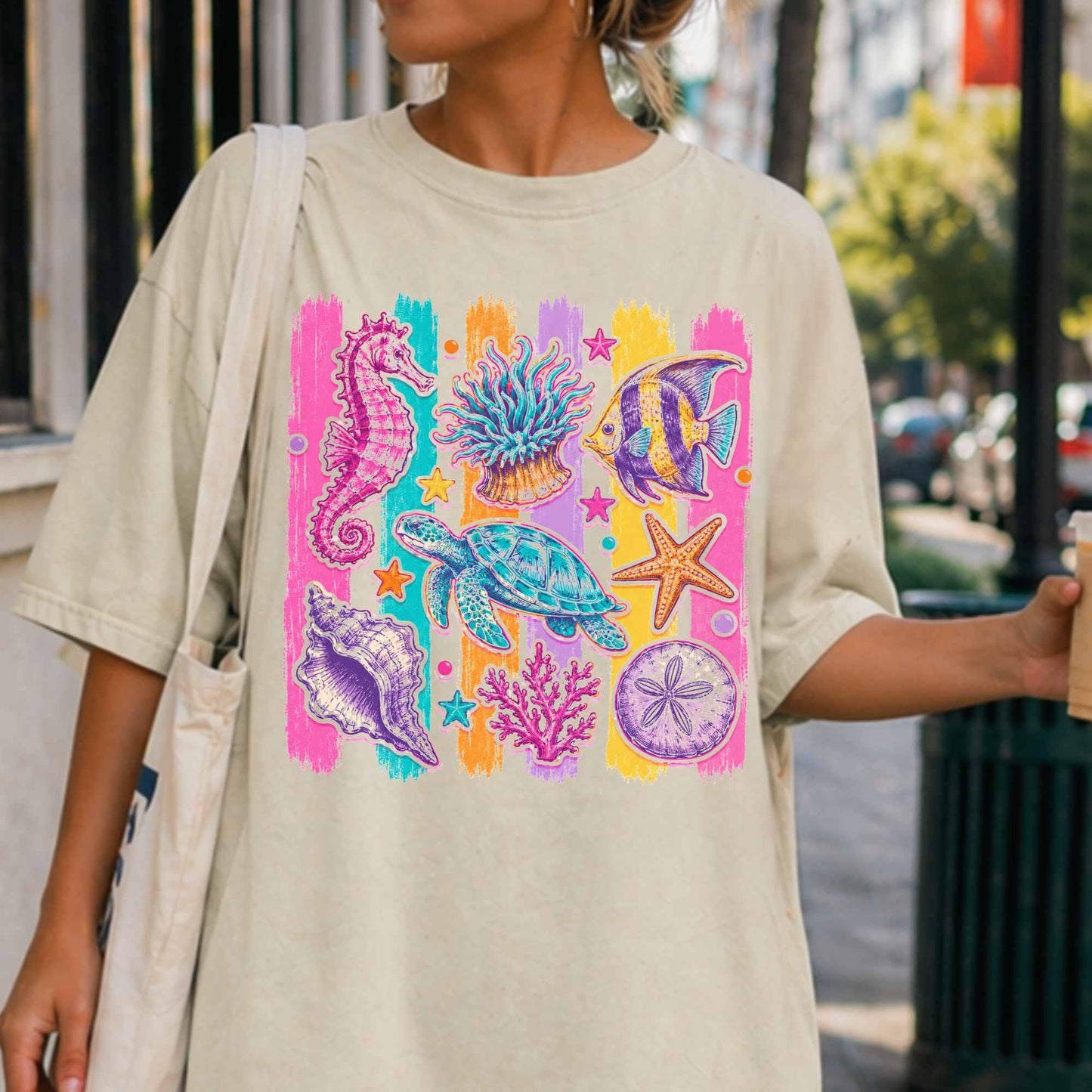 Sealife Watercolor Shirt