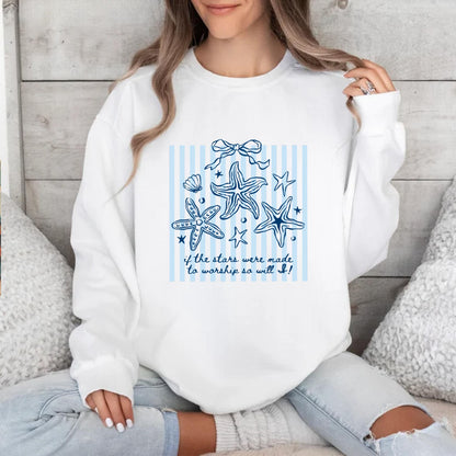 Coquette Bow Starfish Sweatshirt