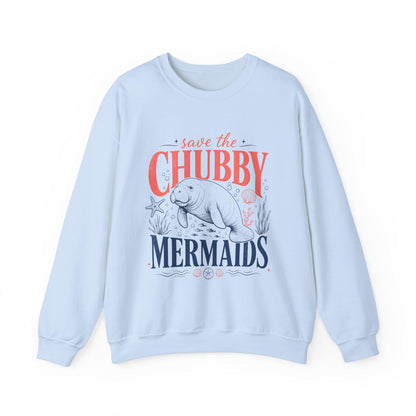 Chubby Mermaids Crewneck Sweatshirt
