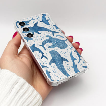 Blue Shark Whale Case