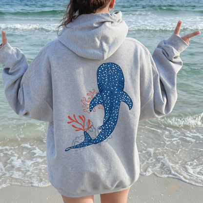 Whale Ocean Hoodie V9