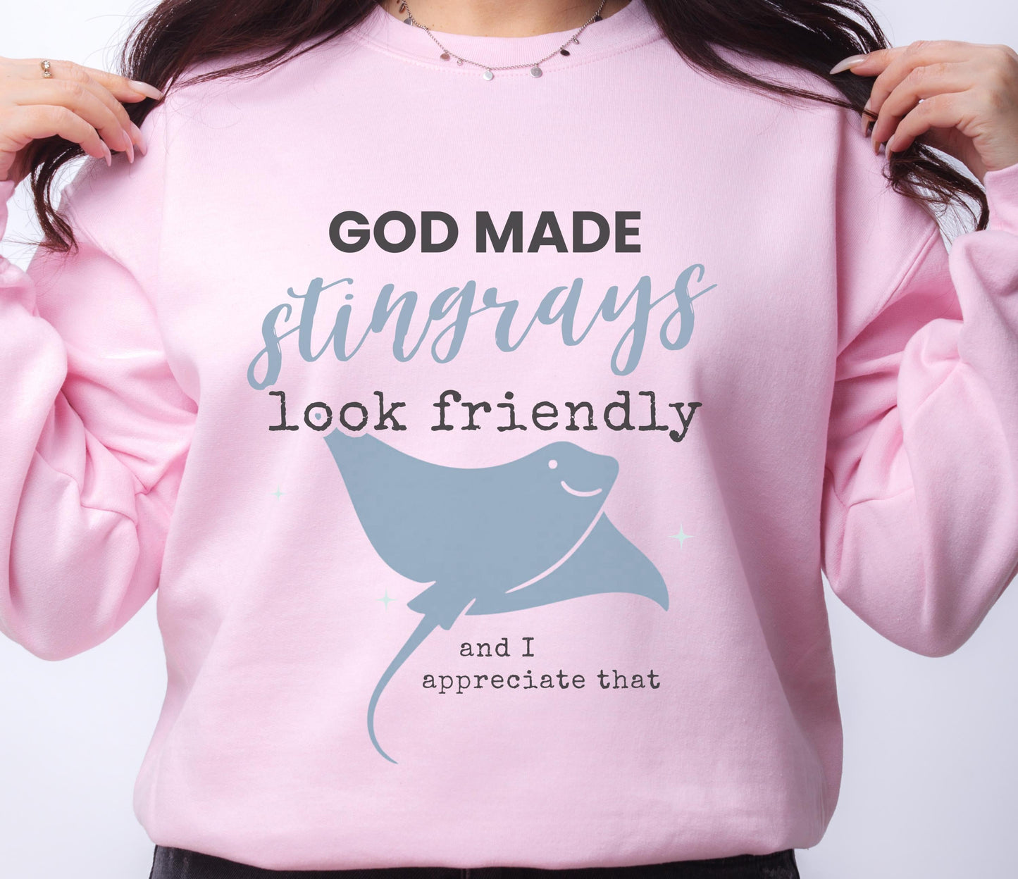 Friendly Stingrays Sweater