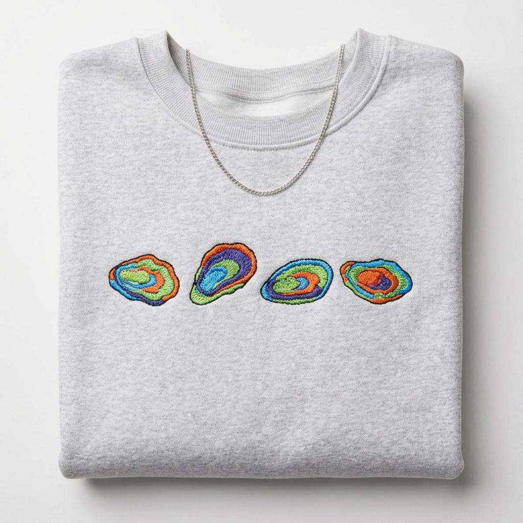 Oyster Shell Sweatshirt