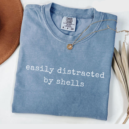 Easily Distracted By Shells Tee